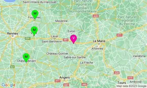 Médecin de Garde Thorigné en Charnie