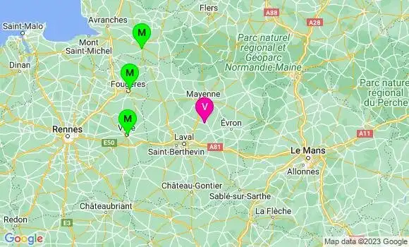 Médecin de Garde La Bazouge des Alleux