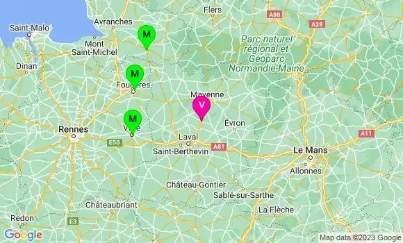 Médecin de Garde Martigné sur Mayenne