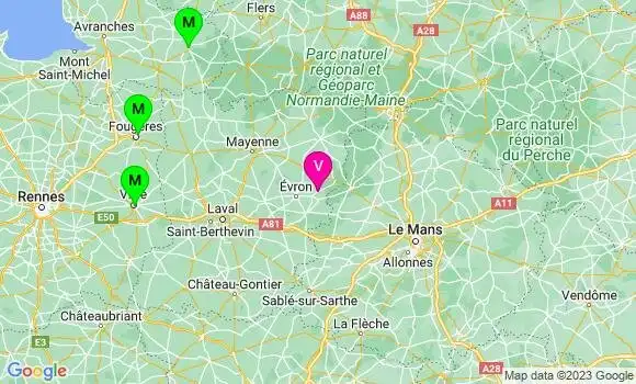 Médecin de Garde Saint Georges sur Erve