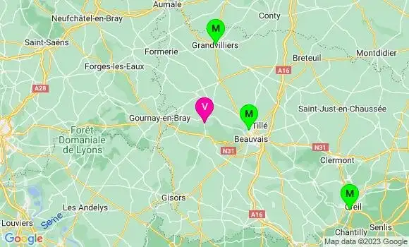 Médecin de Garde Hodenc en Bray