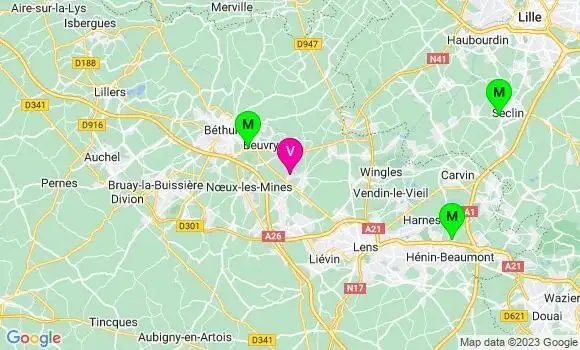 Médecin de Garde Noyelles lès Vermelles