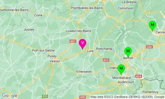Médecin de Garde Bouhans lès Lure