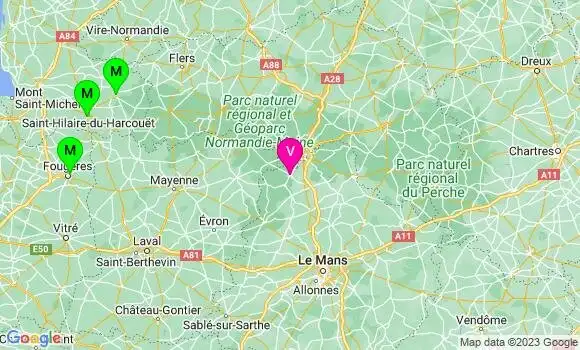 Médecin de Garde Gesnes le Gandelin