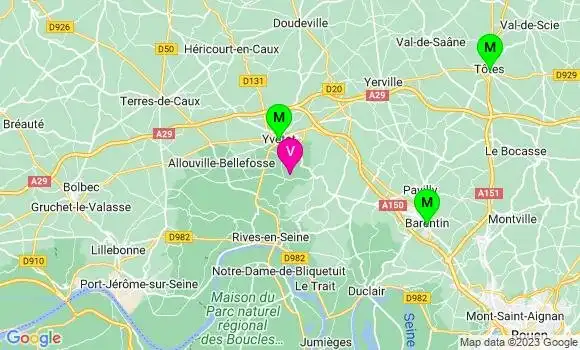 Médecin de Garde Touffreville la Corbeline