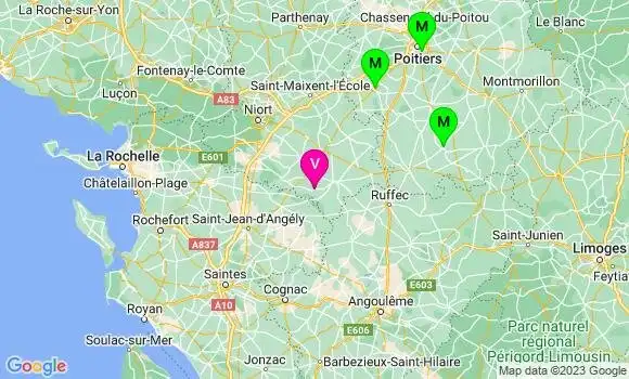 Médecin de Garde Paizay le Chapt
