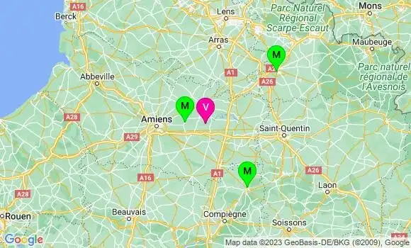 Médecin de Garde Mericourt sur Somme