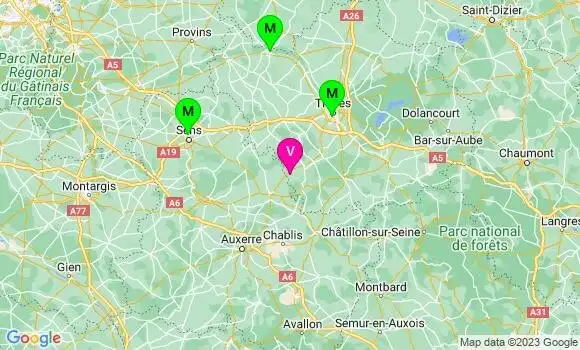 Médecin de Garde Coursan en Othe