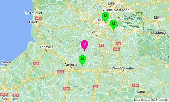Médecin de Garde Forceville en Amienois