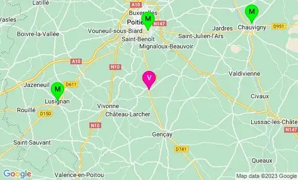 Médecin de Garde La Villedieu du Clain
