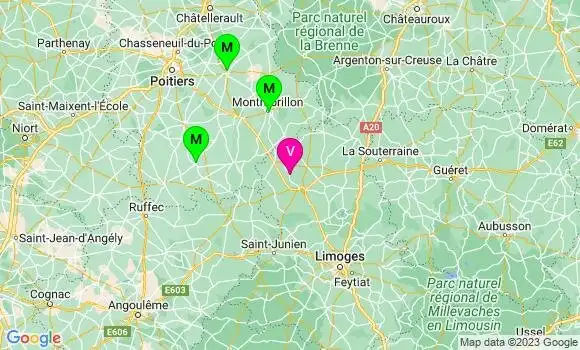 Médecin de Garde Saint Sornin la Marche
