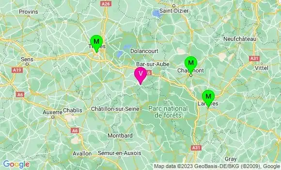 Médecin de Garde Verpillières sur Ource