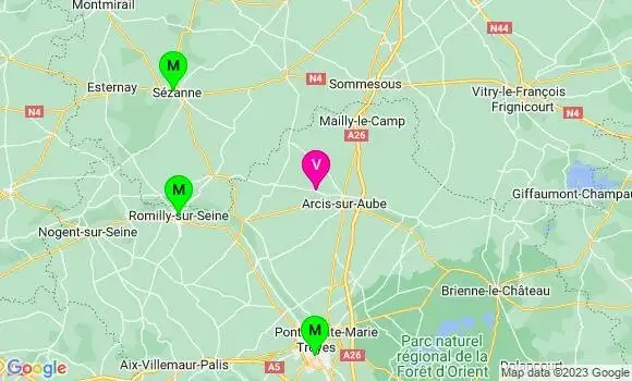 Médecin de Garde Champigny sur Aube