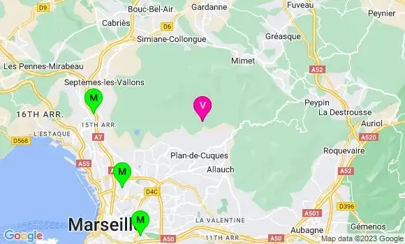 Médecin de Garde Plan de Cuques