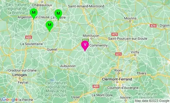 Médecin de Garde Evaux les Bains