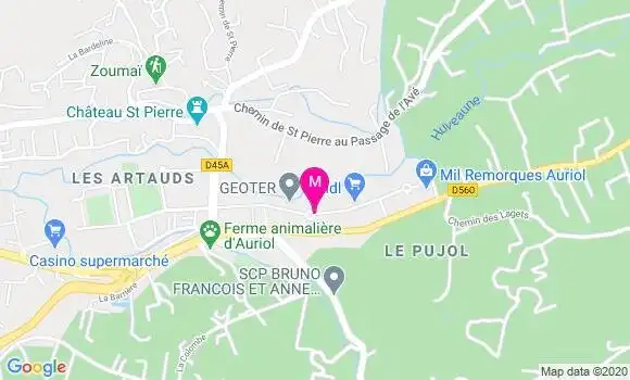 Localisation Dr Christophe Dominici