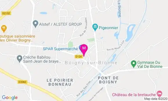 Localisation Dr Thierry Thomas