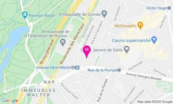 Localisation Dr Christophe de Jaeger