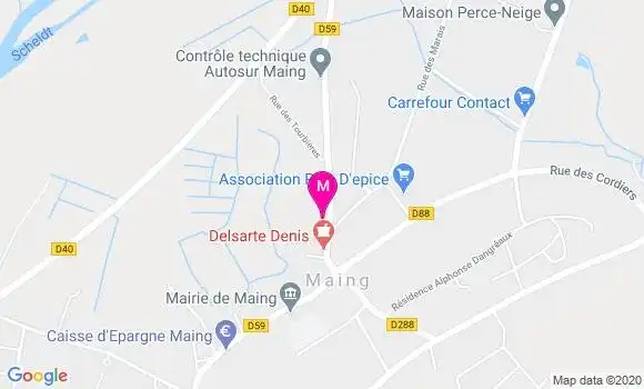 Localisation Dr Christophe Desplats
