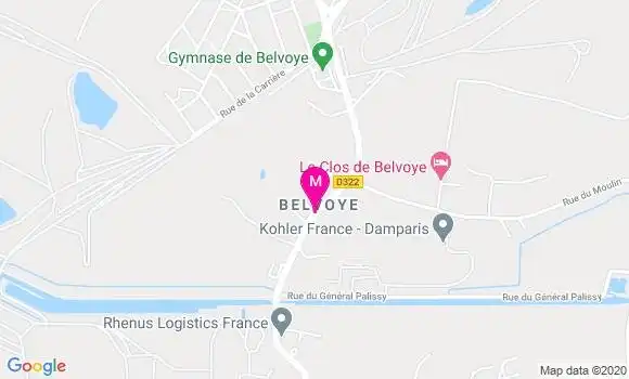 Localisation Dr Philippe Bannelier
