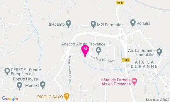 Localisation Dr Marie Ange Vivaldi