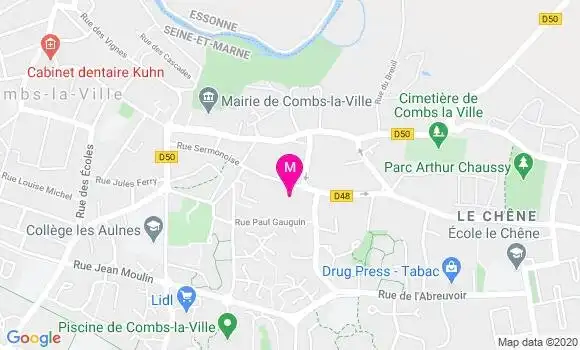 Localisation Dr Bernard Agin