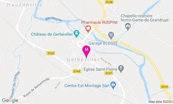 Localisation Dr François Maison