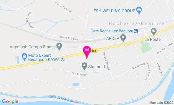 Localisation Dr Marie Christine Rollin Salomon