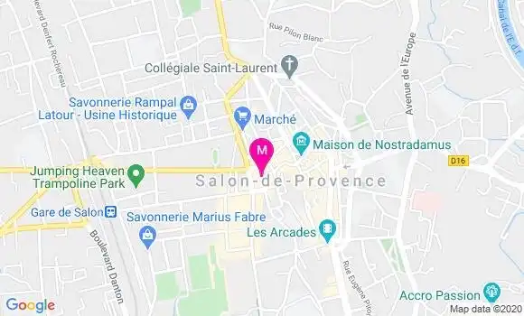 Localisation Dr Patrick Garcin