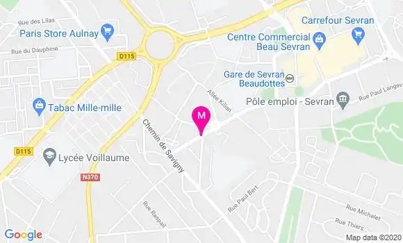 Localisation Dr Soraya Krid
