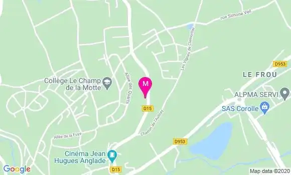 Localisation Dr Bruno Amiand