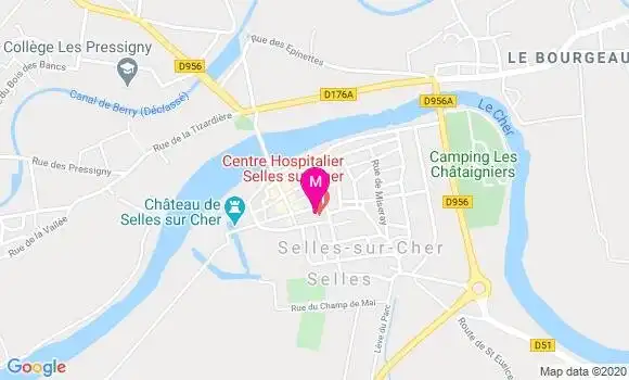 Localisation Dr Bruno Sinzelle