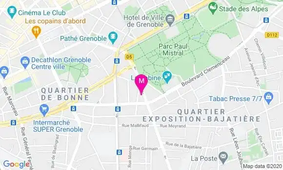 Localisation Dr Florent Borgel