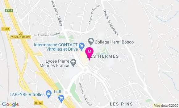 Localisation Dr Marie Odile Aoustin