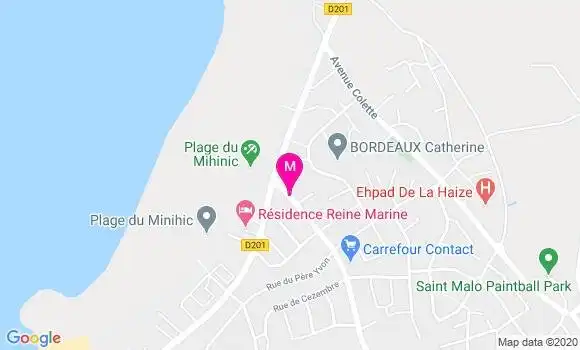 Localisation Dr Gabrielle Audren