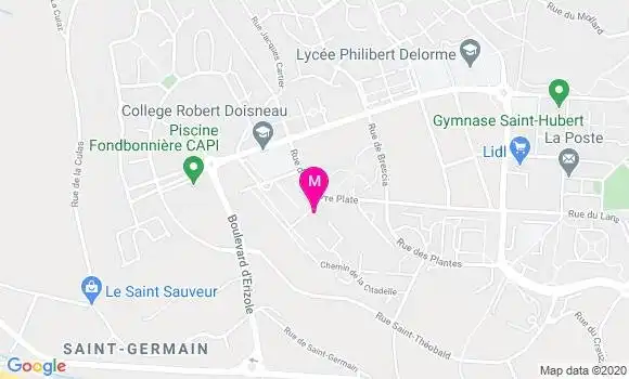 Localisation Dr Yannick Goens