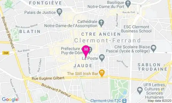 Localisation Dr Martine Dabert Bourasset