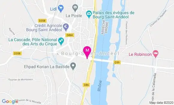 Localisation Dr Denis Peyric