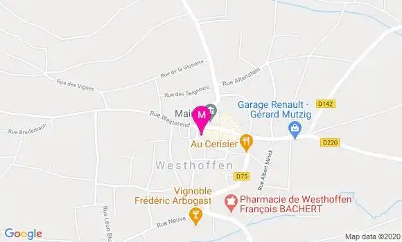 Localisation Dr Emmanuel Bachert