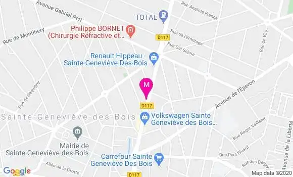 Localisation Dr Eric Bachler