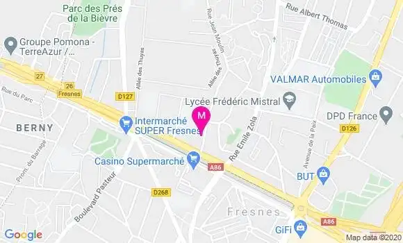 Localisation Dr Nathalie Melennec