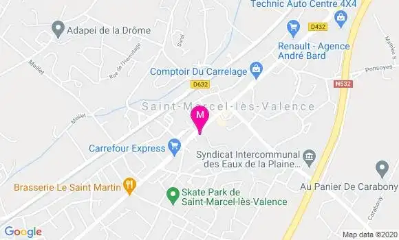 Localisation Dr Ghislaine Nicola Deloffre