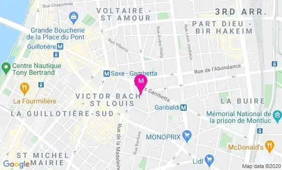Localisation Dr Pascale Marmey