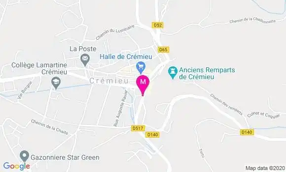 Localisation Dr Béatrice Arnaud