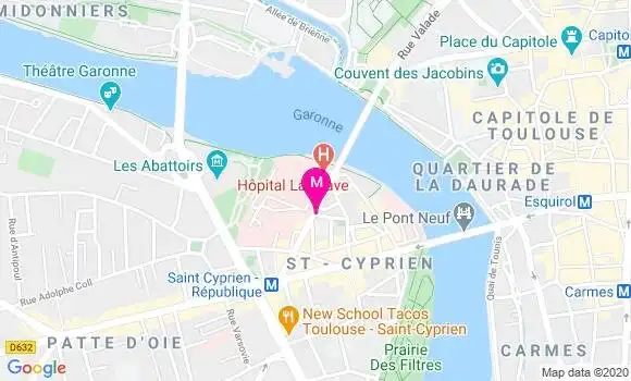 Localisation Dr Christelle Colonna