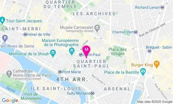Localisation Dr Catherine Rondepierre