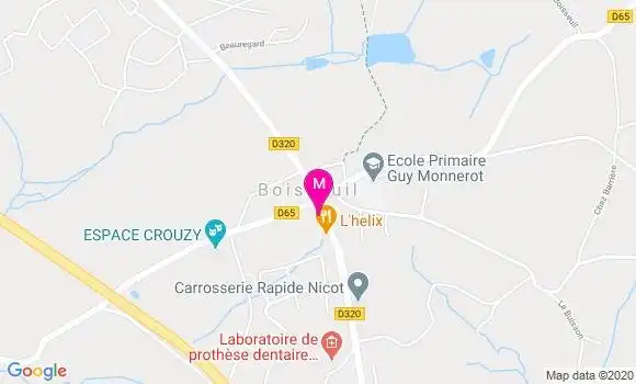 Localisation Dr Sylvie Alamome