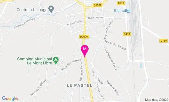 Localisation Dr Thierry Boulignat