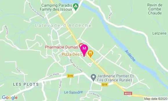 Localisation Dr Jean Yves Facchin