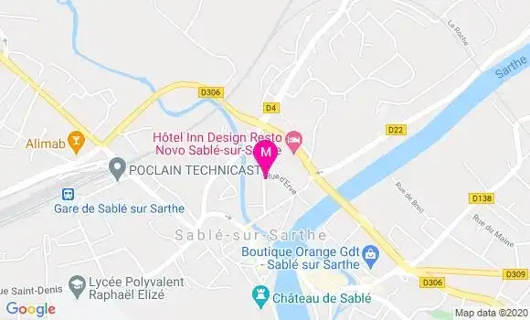 Localisation Dr Jean Marc Fourrier